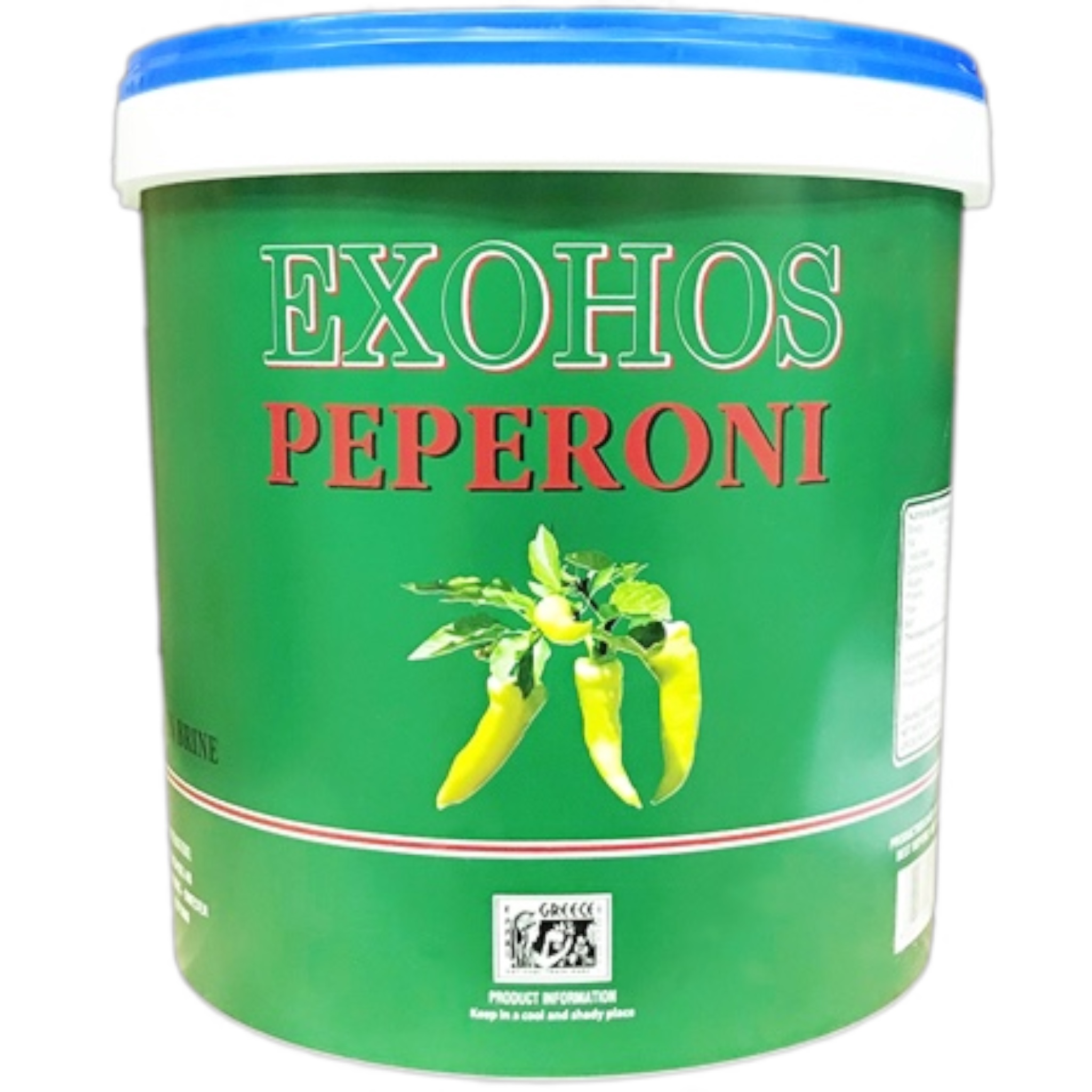 Grekisk Feferoni 12Kg PlastHink