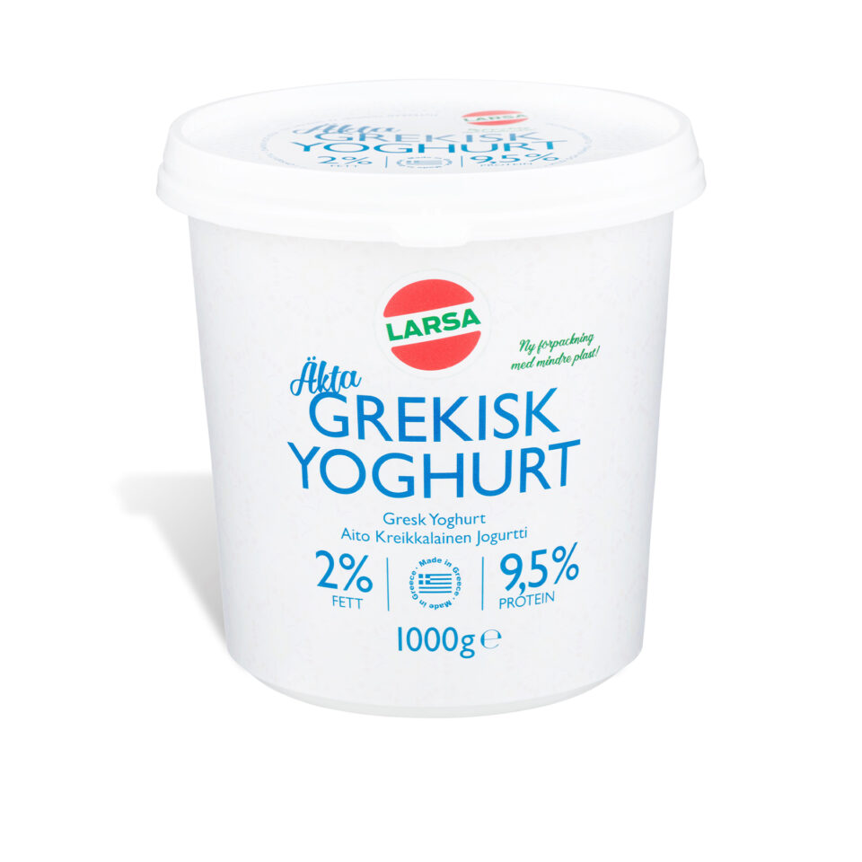 Äkta Grekisk Yoghurt 2% 6st/frp 1kg