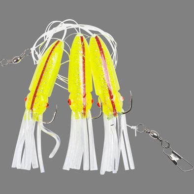 winged bläckfisk Lime-röd