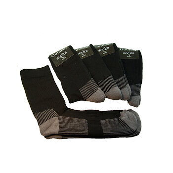 Outdoorsocka 5 Pack (Storlek 36-39)