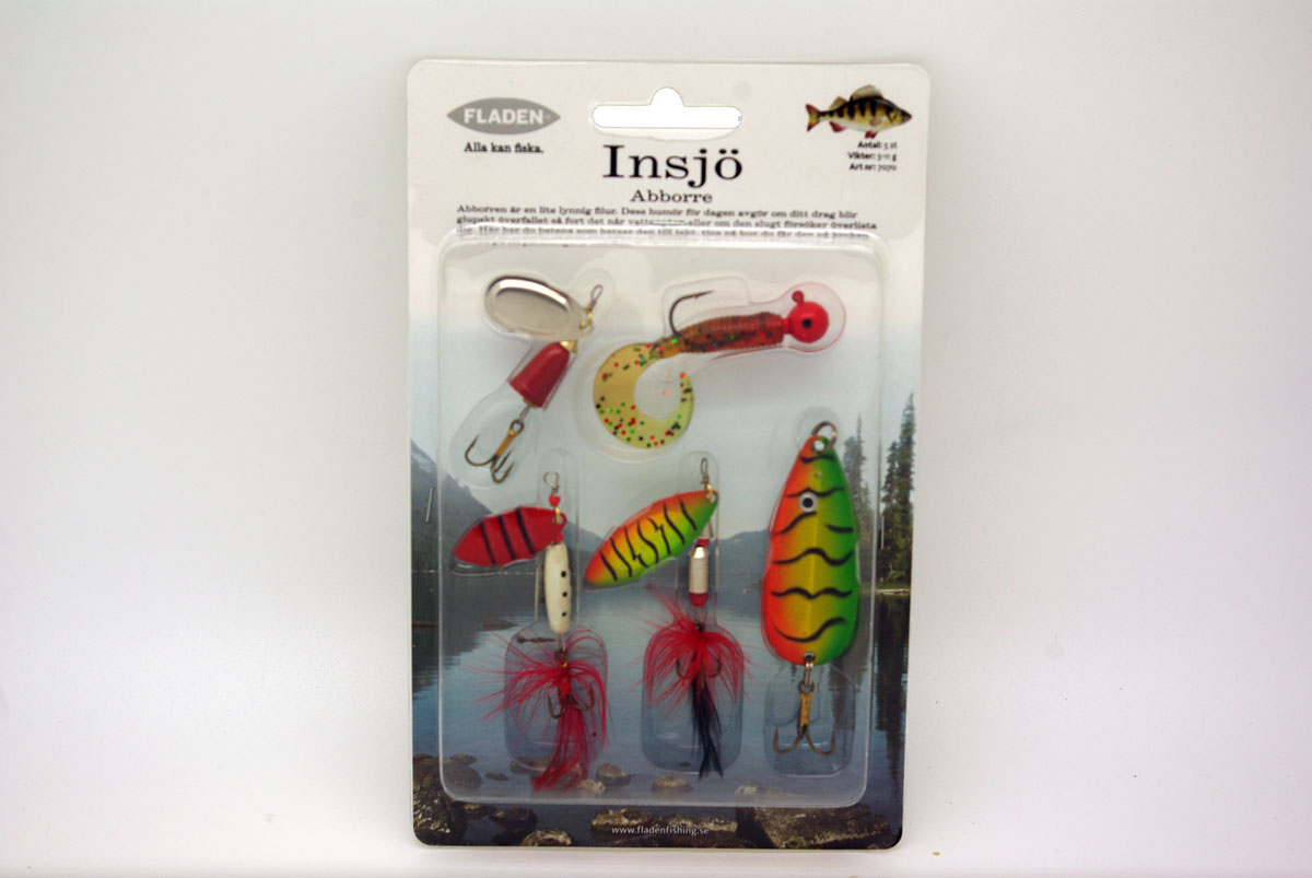 Fiskedrag set Insjö