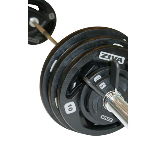 Skivstångsset Ziva 137,5 kg - 2