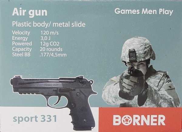 Luftpistol CO2 Borner Sport 331 - 2