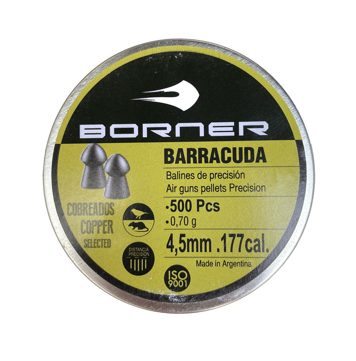 Luftvapenammunition Borner Barracuda 4,5mm