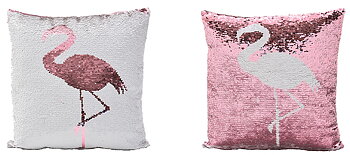 Kuddfodral Flamingo Double Face