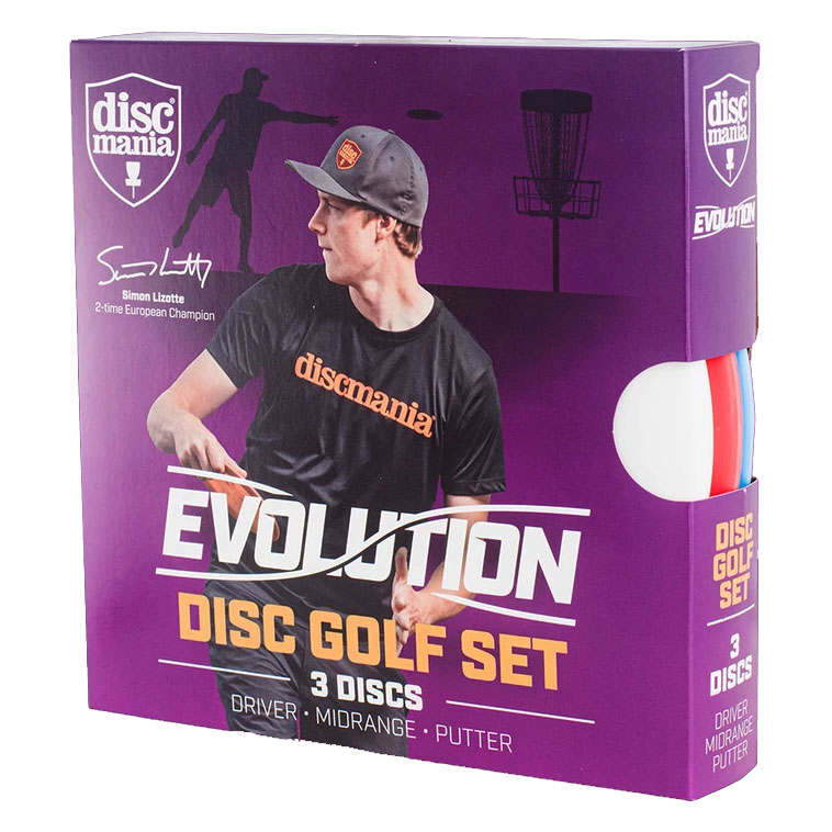 Discmania Evolution Discgolfset, 3-Pack - 2