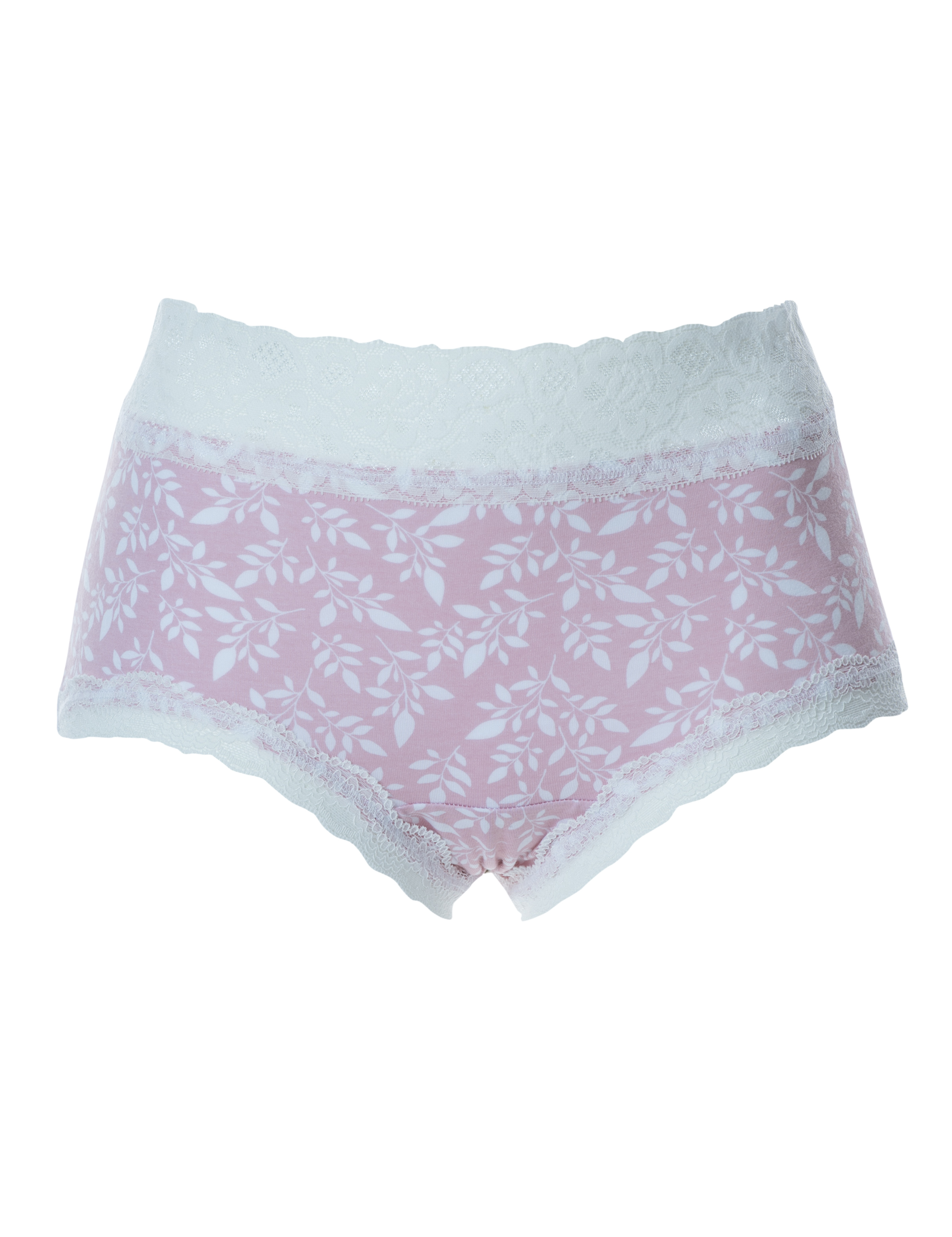 Trosa av Bambu i Rosa Damboxer modell med spets, Strl S