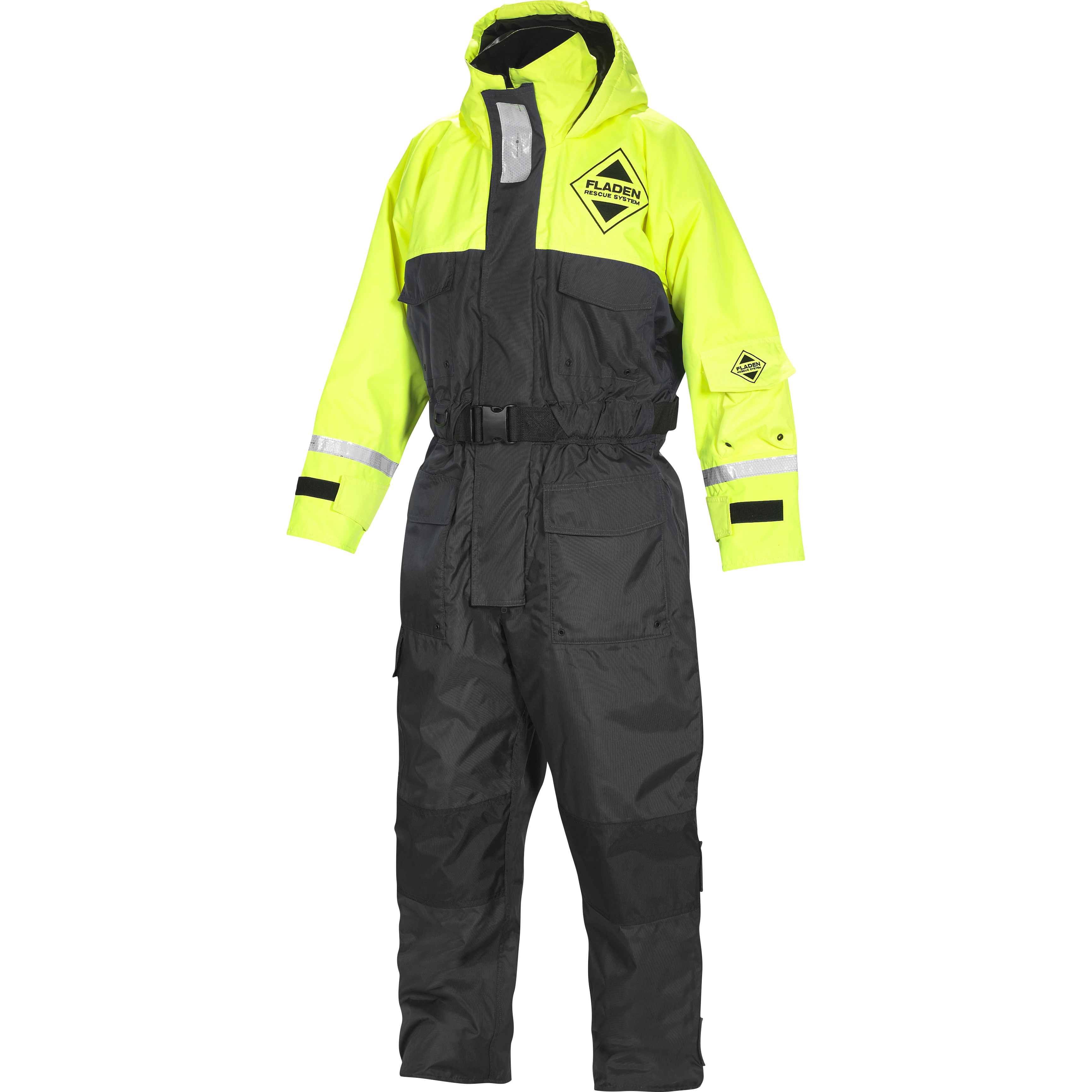 Flytoverall Fladen Gul/Svart - S