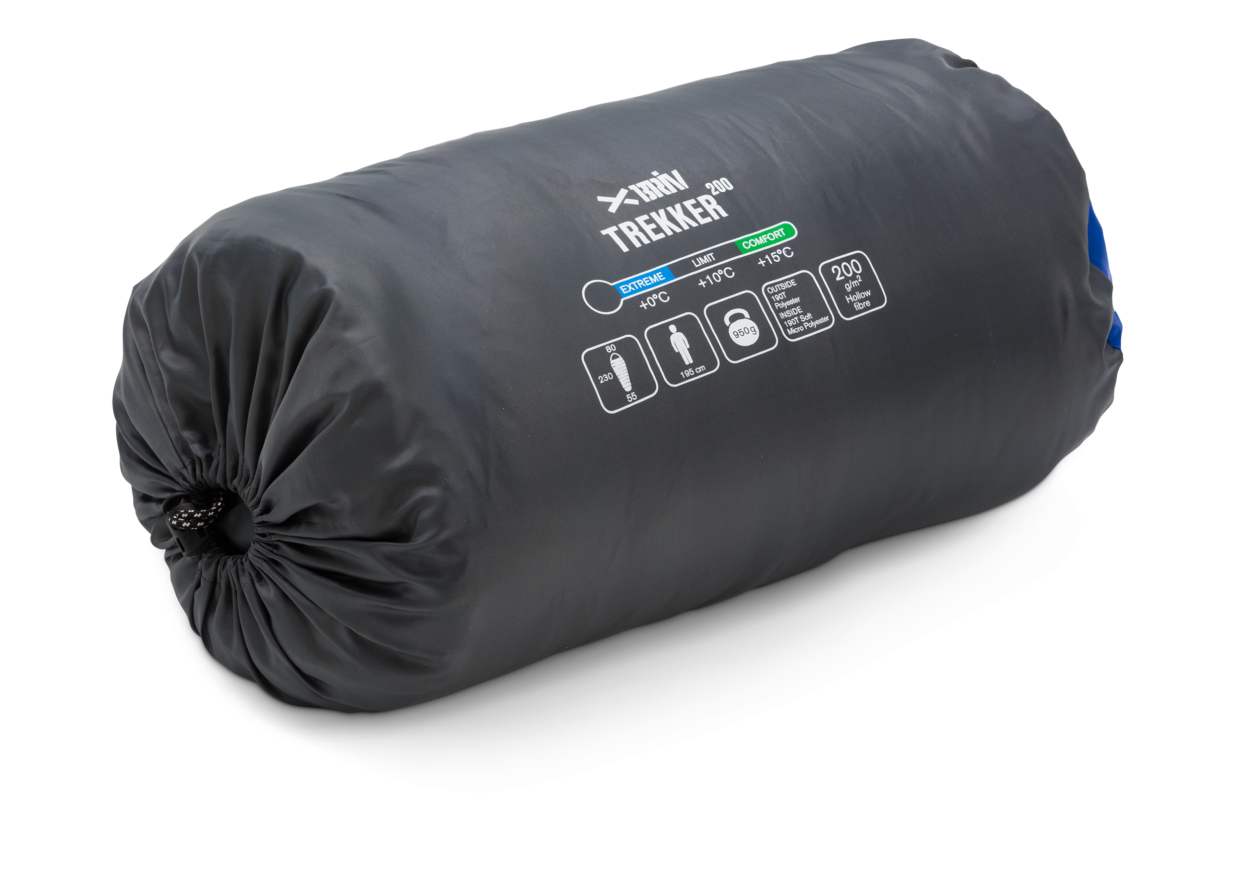 Sovsäck Trekker deluxe - Blå - 2