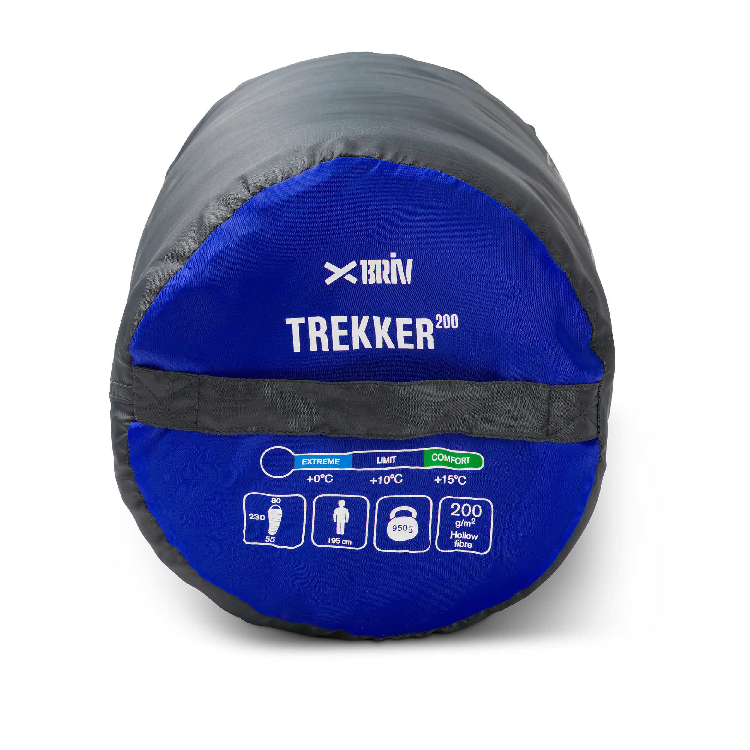 Sovsäck Trekker deluxe - Blå