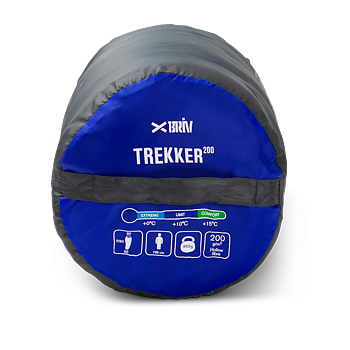 Sovsäck Trekker deluxe - Blå