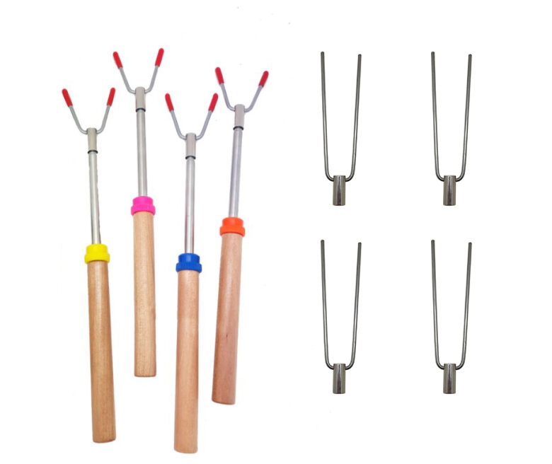 Teleskopiska grillpinnar 5-pack.