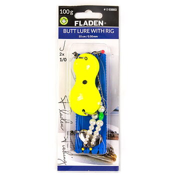 Färdig rigg för släpfiske - kustfiske - 100g