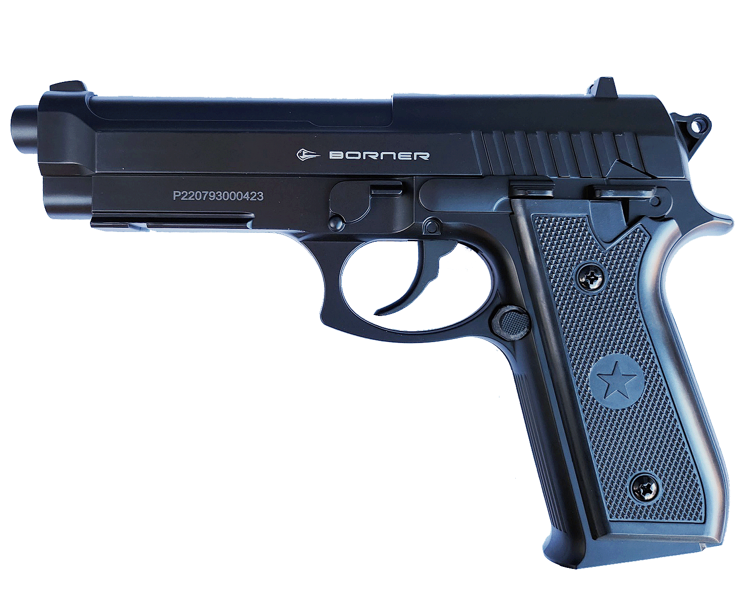 Luftpistol Borner Mod.92 - CO2-driven. - 2