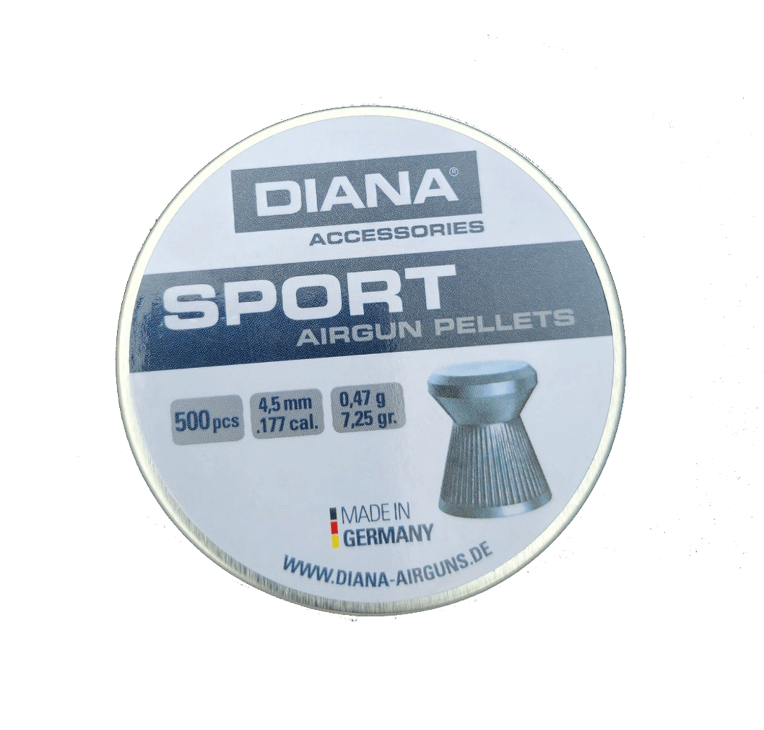 Diana luftvapenammunition 4,5mm (500st)