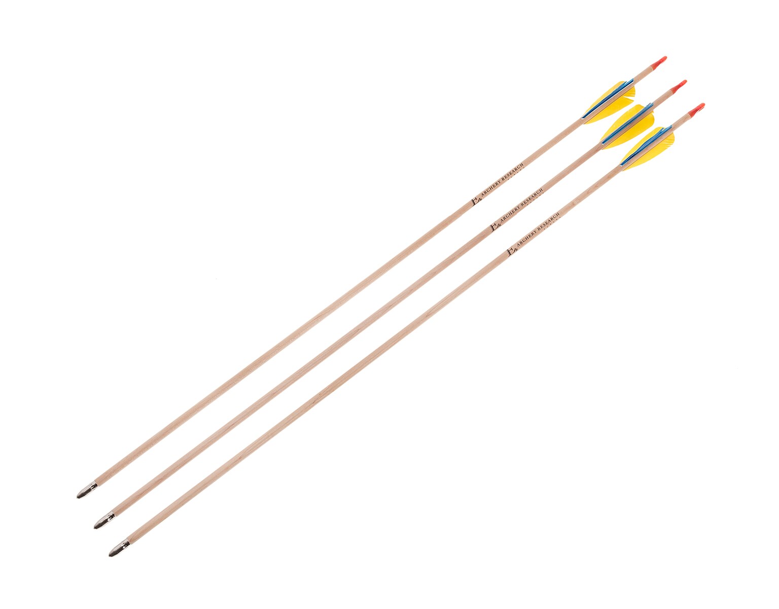 3-pack Träpilar - skjutklara!