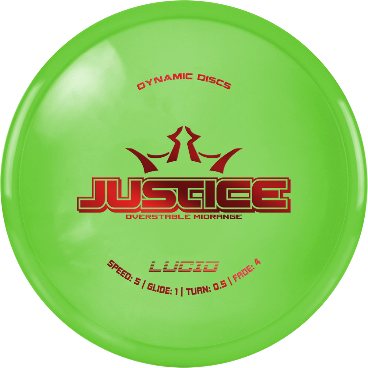 Dynamic Discs Lucid Justice - Midrange - 2