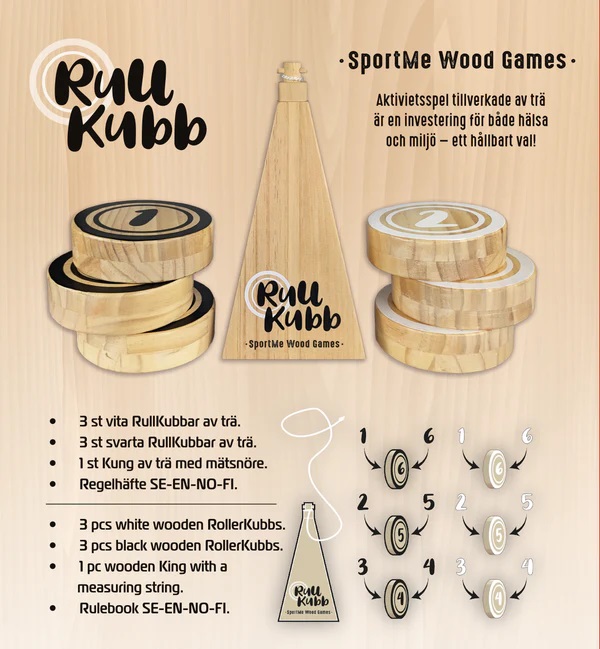 Rullkubb - nytt populärt sommarspel!