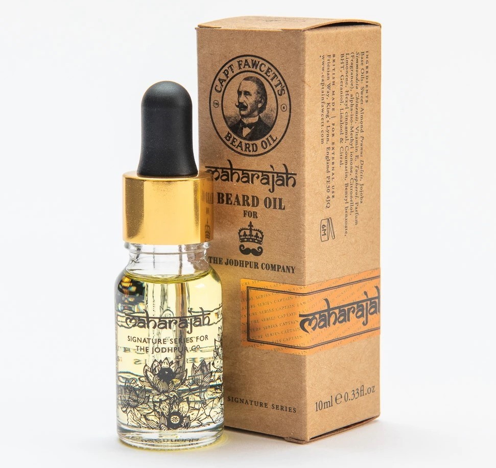 SKÄGGVÅRD Uncle Frank Captain Fawcett Parfum, Wax & Beard Oil Gift Set Skäggbutiken
