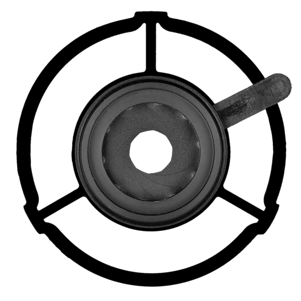 Glas iris unit with holder - 2