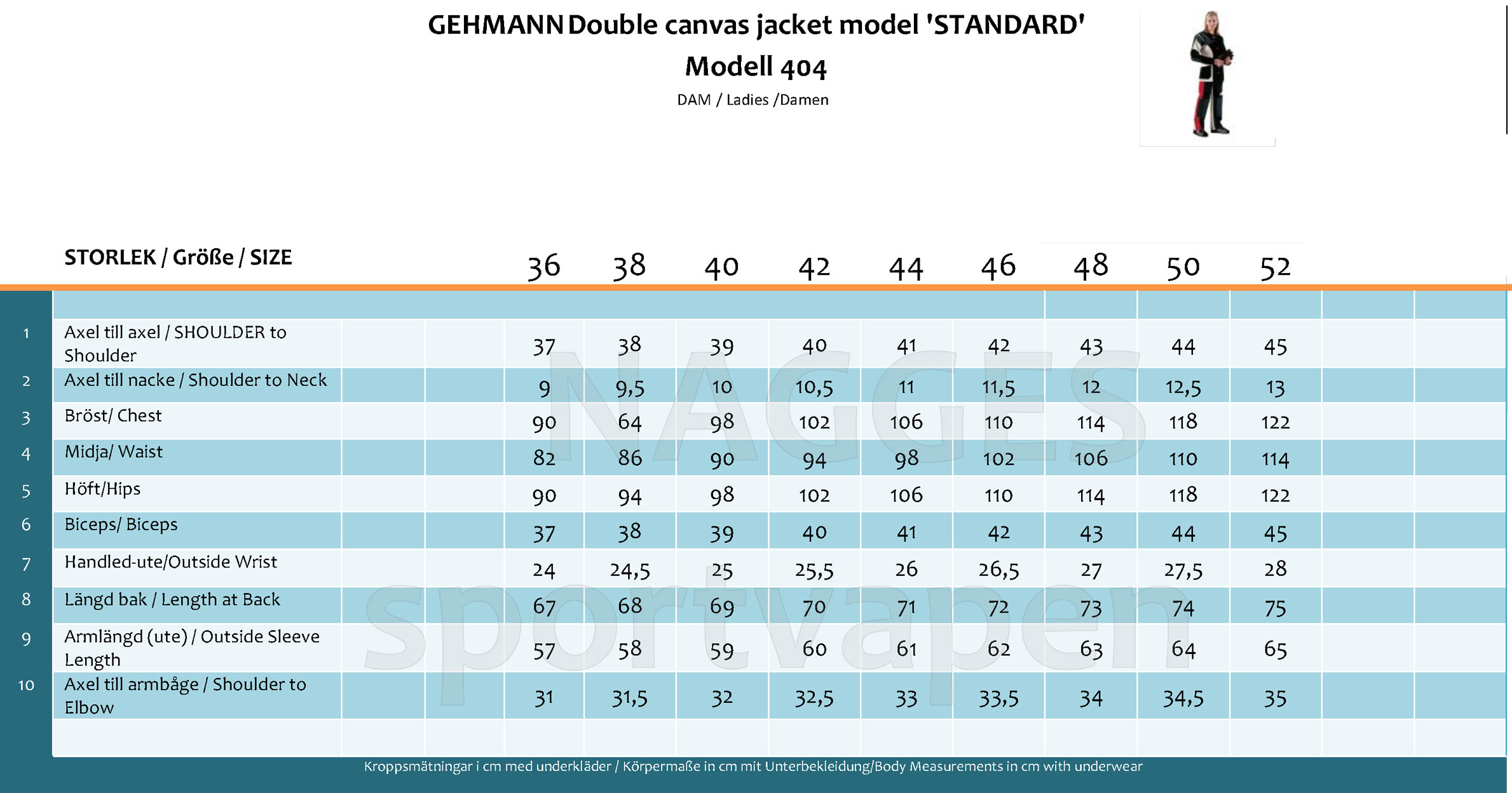 GEHMANN modell 404 ladies