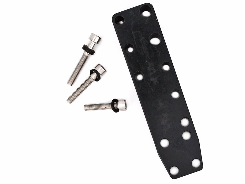 Weight plate 330g (wedged) for butt plate, complete (including mounting screws)- FWB