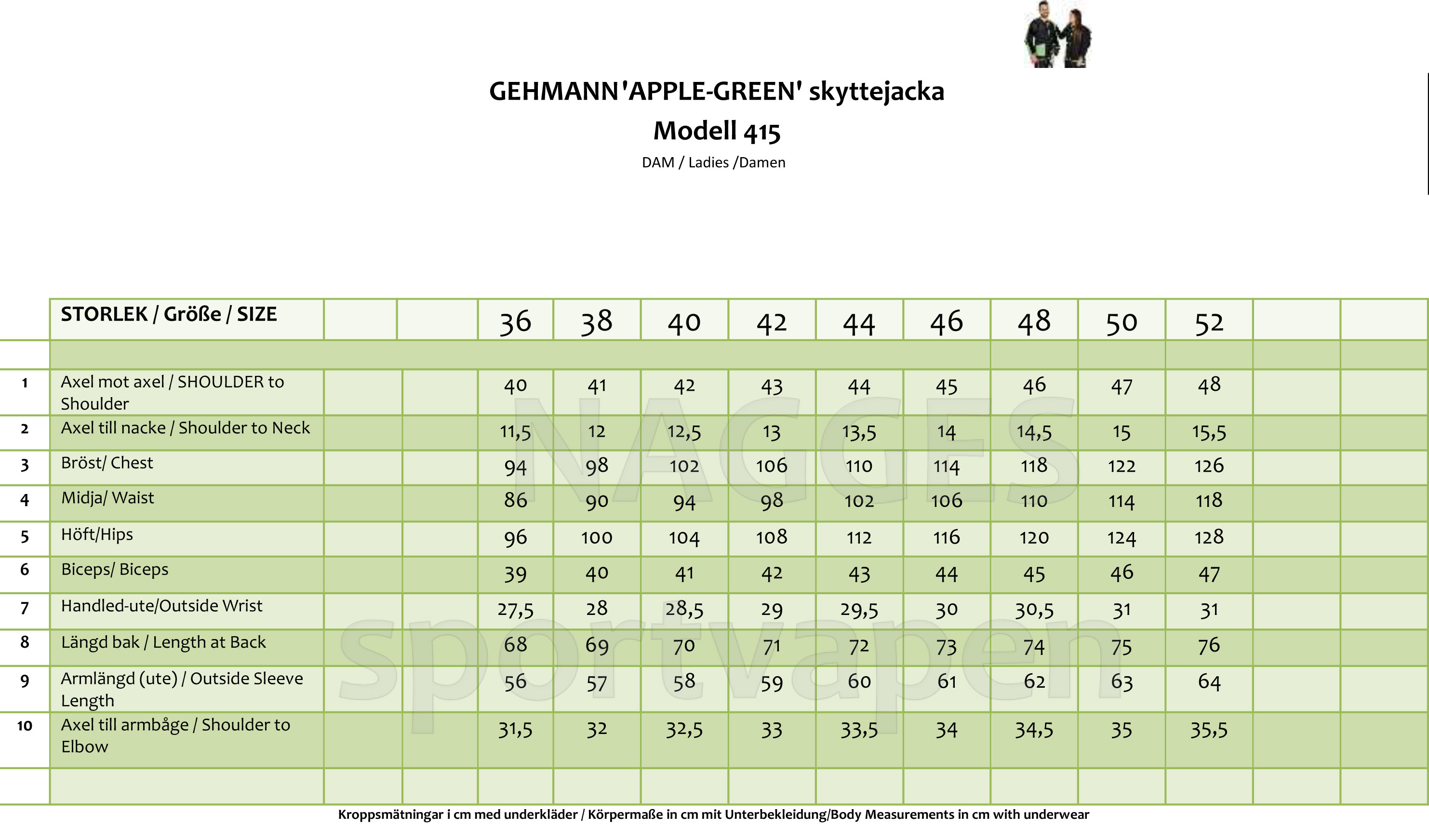 GEHMANN modell 415 ladies