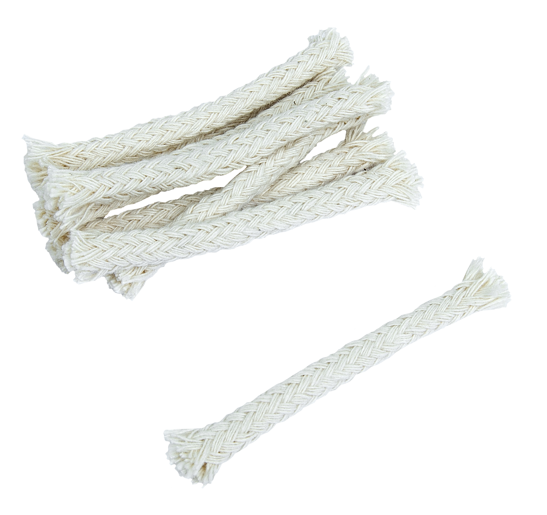 Cotton wicks for cal..22l.r.  or  .177 - 3