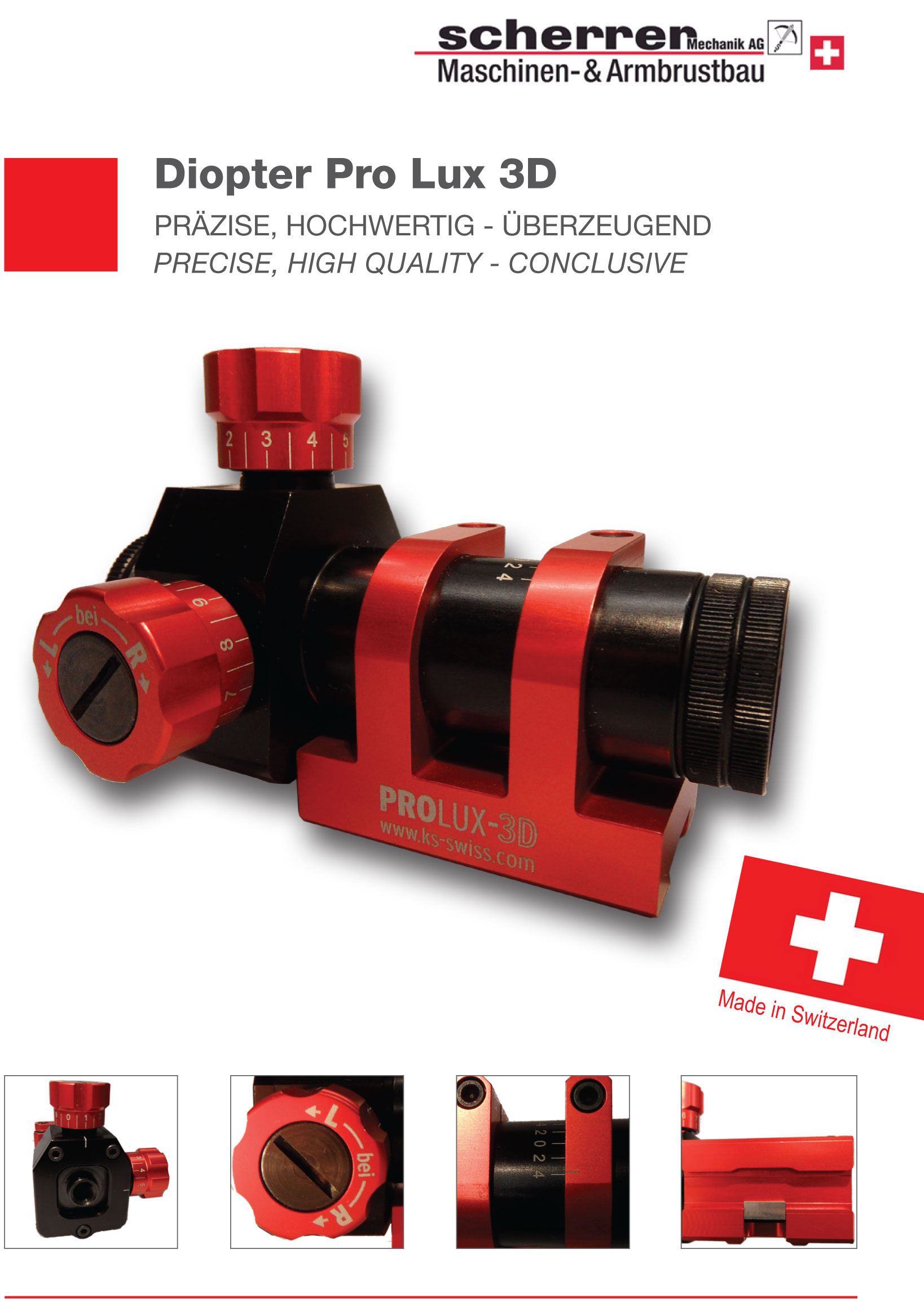 Diopter Pro Lux 3D -  20 klick - 5