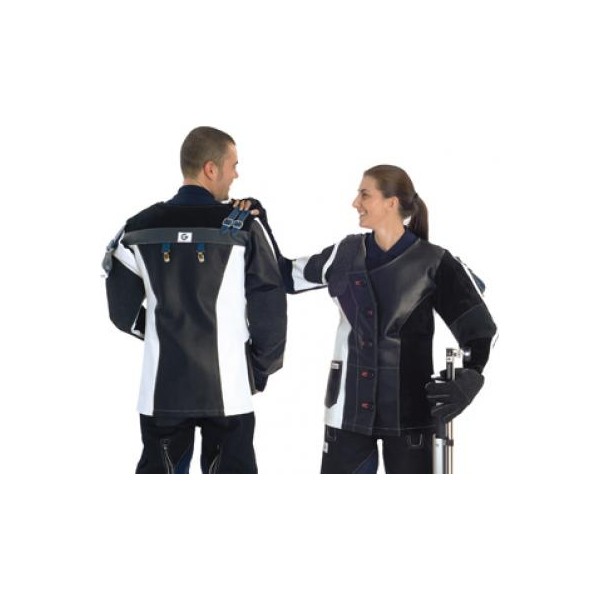 Leather and canvas jacket model 'COMFORT' / 62 - 4
