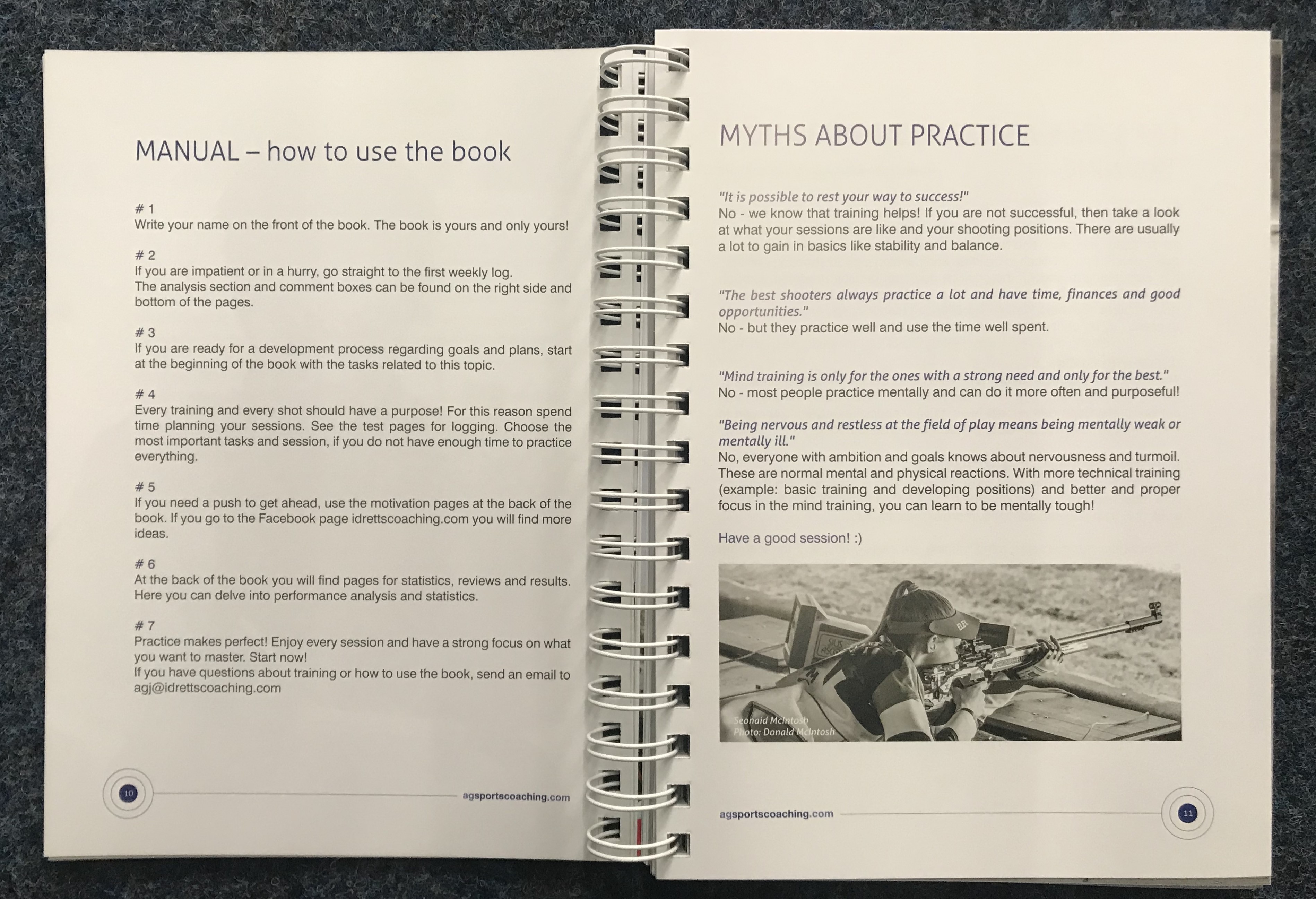 Training Log for shooters - 5