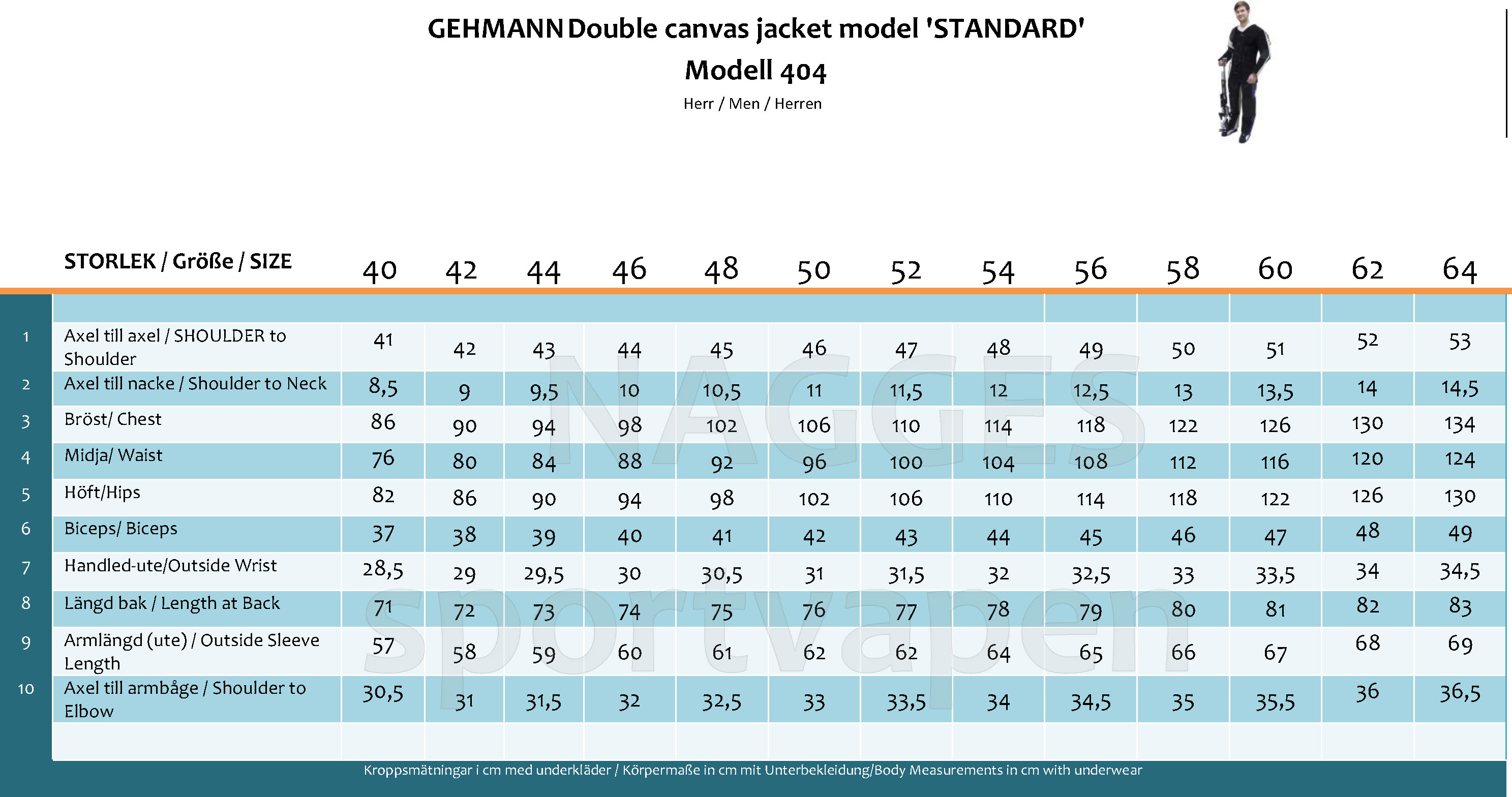 GEHMANN modell 404 men