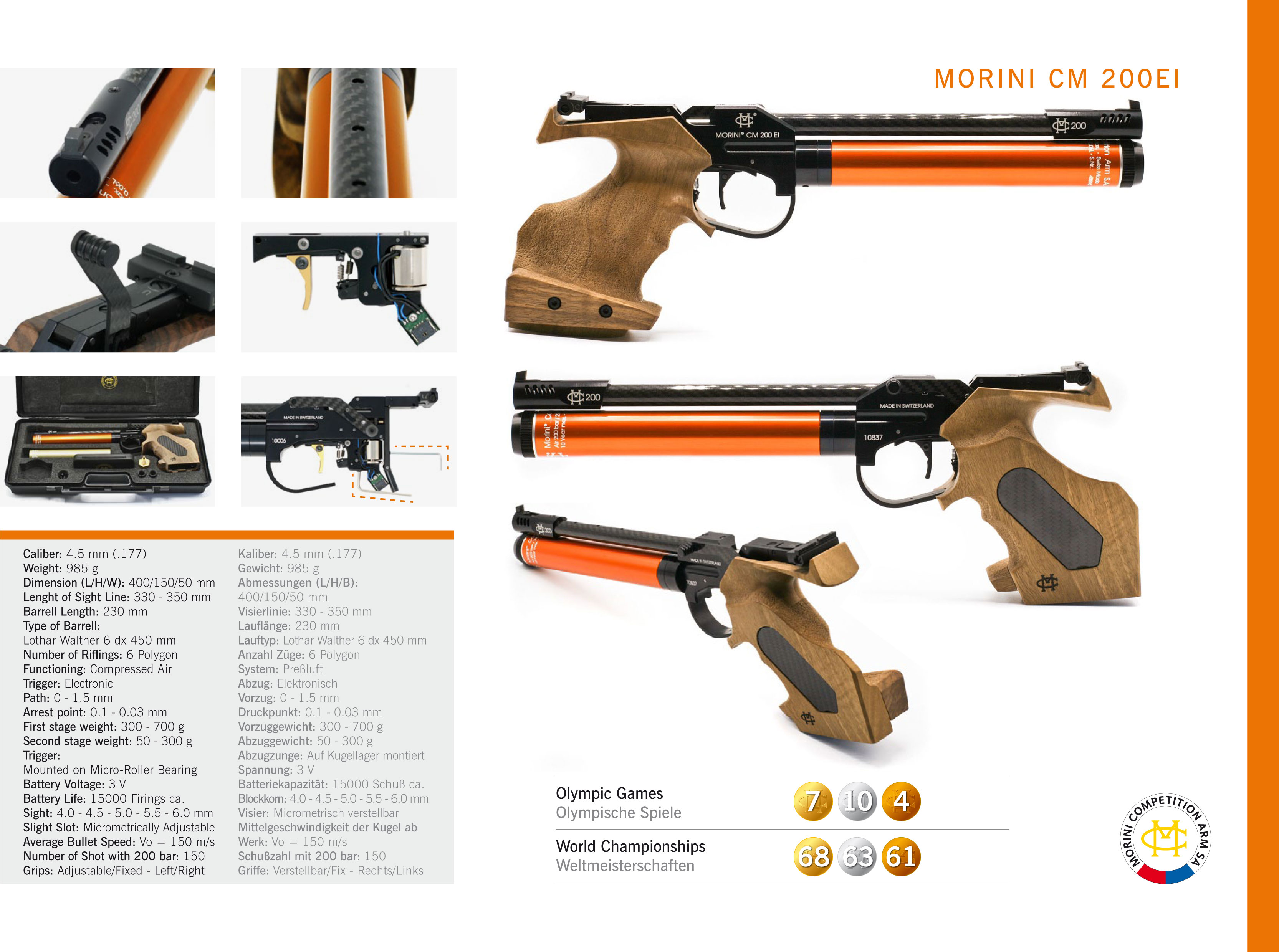 MORINI COMPETITION ARM SA 2020 - Brochure Morini Competition 2020 - 7