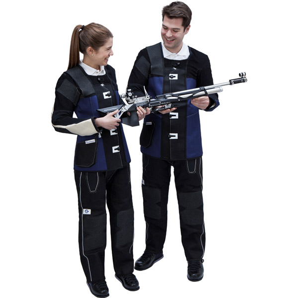 Double canvas shooting jacket model 'STANDARD' -  LADIES - 2