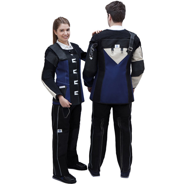 Double canvas shooting jacket model 'STANDARD' -  LADIES