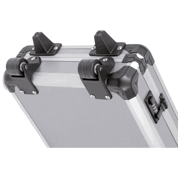 Aluminium rifle case with wheels   (122 cm) - 2