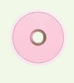  PLASTIC APERTURES  M22- pink