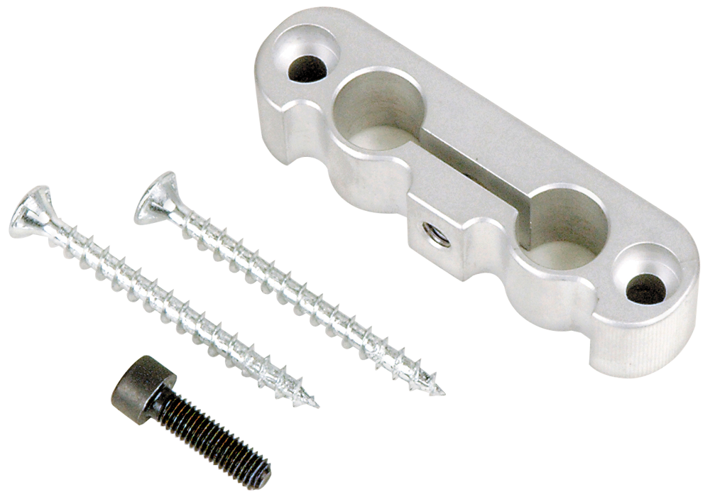 STOCK-EXTENSION SET: CLAMPING PIECE WITH SCREWS  - ANS