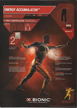 X-BIONIC Energy ACCUMULATOR pants - men