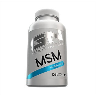 Genetic Nutrition MSM 2000mg, 120 kapsl.