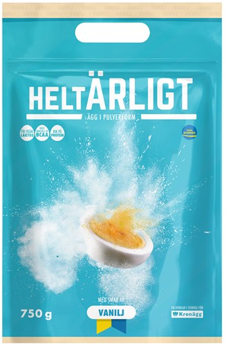 HeltÄrligt Heläggspulver, 750g. Vanilj