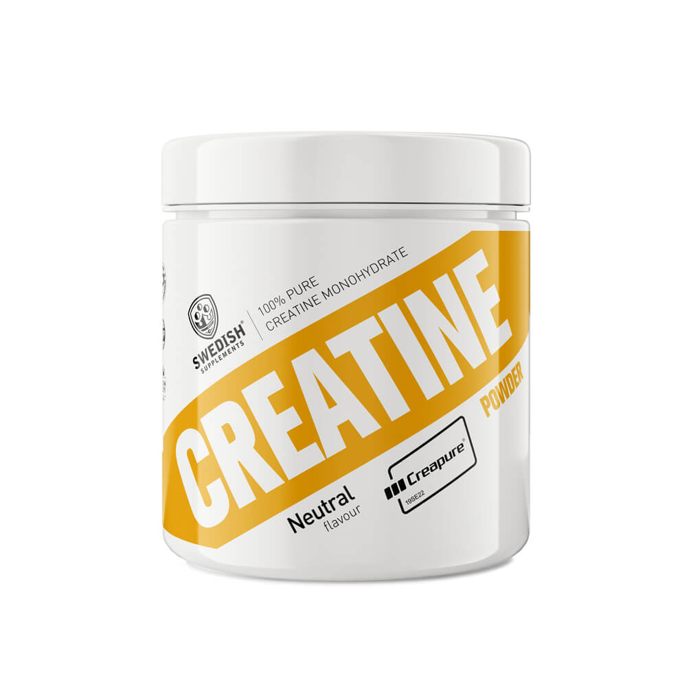 Swedish Supplements Creatine Powder (Creapure), 300g.