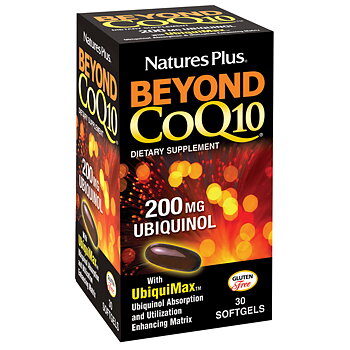 Nature's Plus Beyond CoQ10 Ubiquinol, 200mg. 30 kapsl.