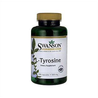 Swanson L-Tyrosine, 500mg. 100 kapsl.