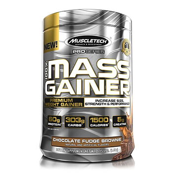 MuscleTech Pro Series 100% Mass Gainer, 2,3kg. Chocolate