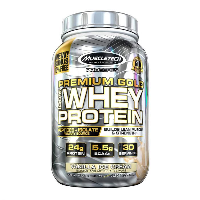 MuscleTech Pro Series Premium Gold 100% Whey Protein, 998g. Chocolate