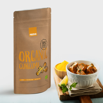 Prozis Organic Curcuma (Turmeric Root) Powder, 125g.