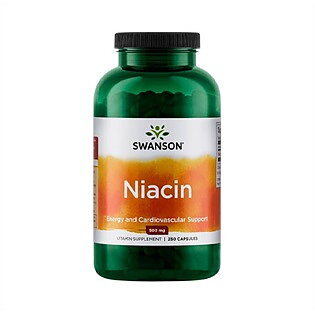 Swanson Niacinamide, 500mg. 250 kapsl.