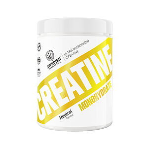 Swedish Supplements Creatine Monohydrate, 500g.