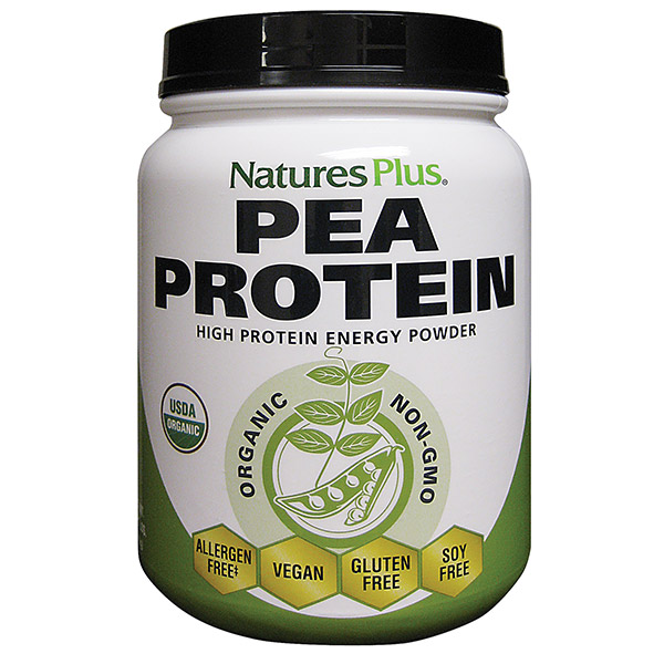 Nature's Plus Organic Pea Protein, 500g.